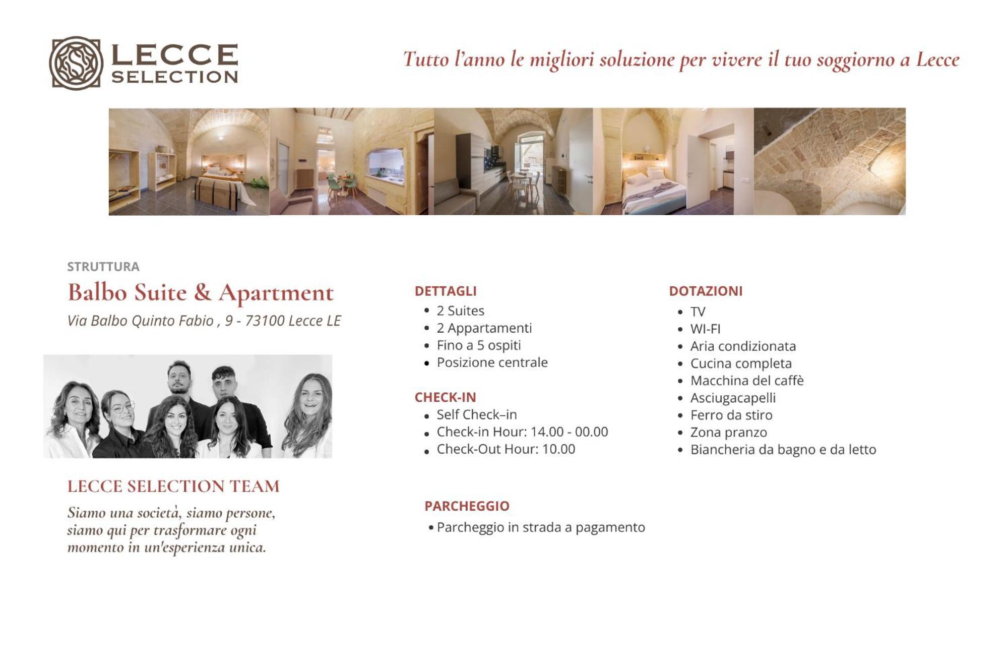 Balbo Suite&Apartment SIT Lecce Exteriér fotografie